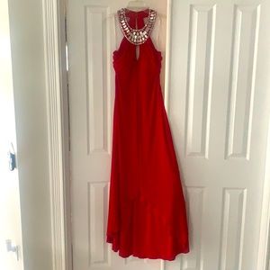 Beautiful long red dress/ gown